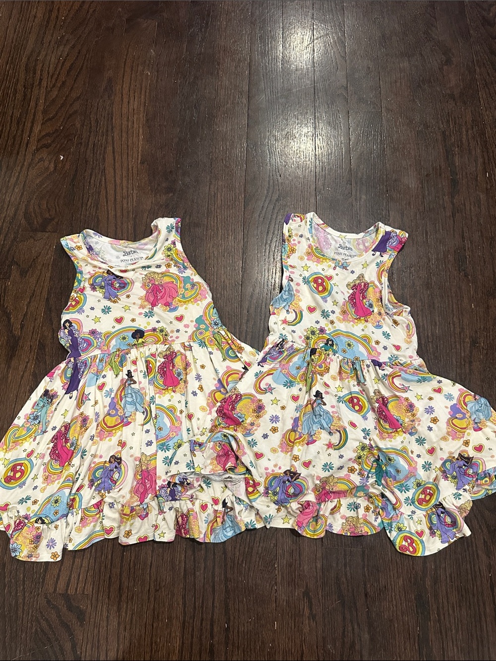 POSH PEANUT TWINSIES X BARBIE 2t-3t